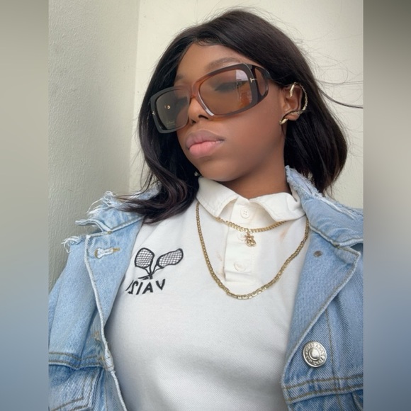 💯Authentic- New Tom Ford TF733 Brown Gino Sunglasses